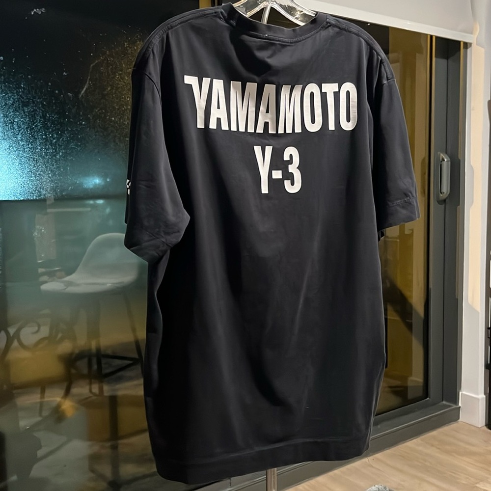Y-3 Yamamoto Jersey Style Tee